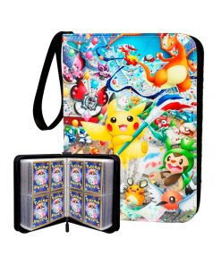 Folder 4 Pocket 400 cartas Carnaval Pikachu