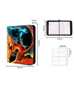 Alternative view of Folder 4 Pocket  400 cartas Charizard X Charizard Y