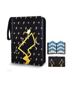 Folder 9 Pocket 720 Cartas Electrico Pikachu
