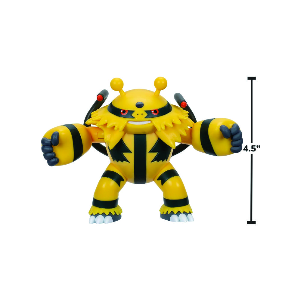 Pokemon Jazwares Electivire Raichu Togedemaru Set - Imagen 3