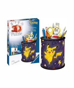 Pokemon Rompecabeza 3D Pikachu PortaLapiceros