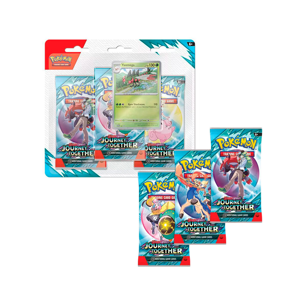 Pokemon TCG Blister Journey Together Yanmega Español