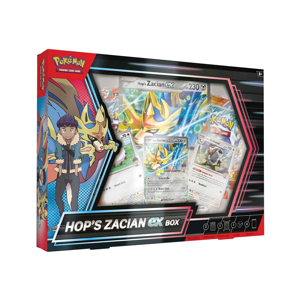Pokemon TCG Journey Together Hops Zacian Ex Ingles - Imagen 5