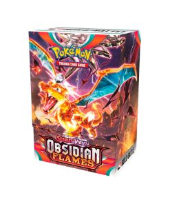 Alternative view of Pokemon TCG Obsidian Flames Build Battle Box Ingles