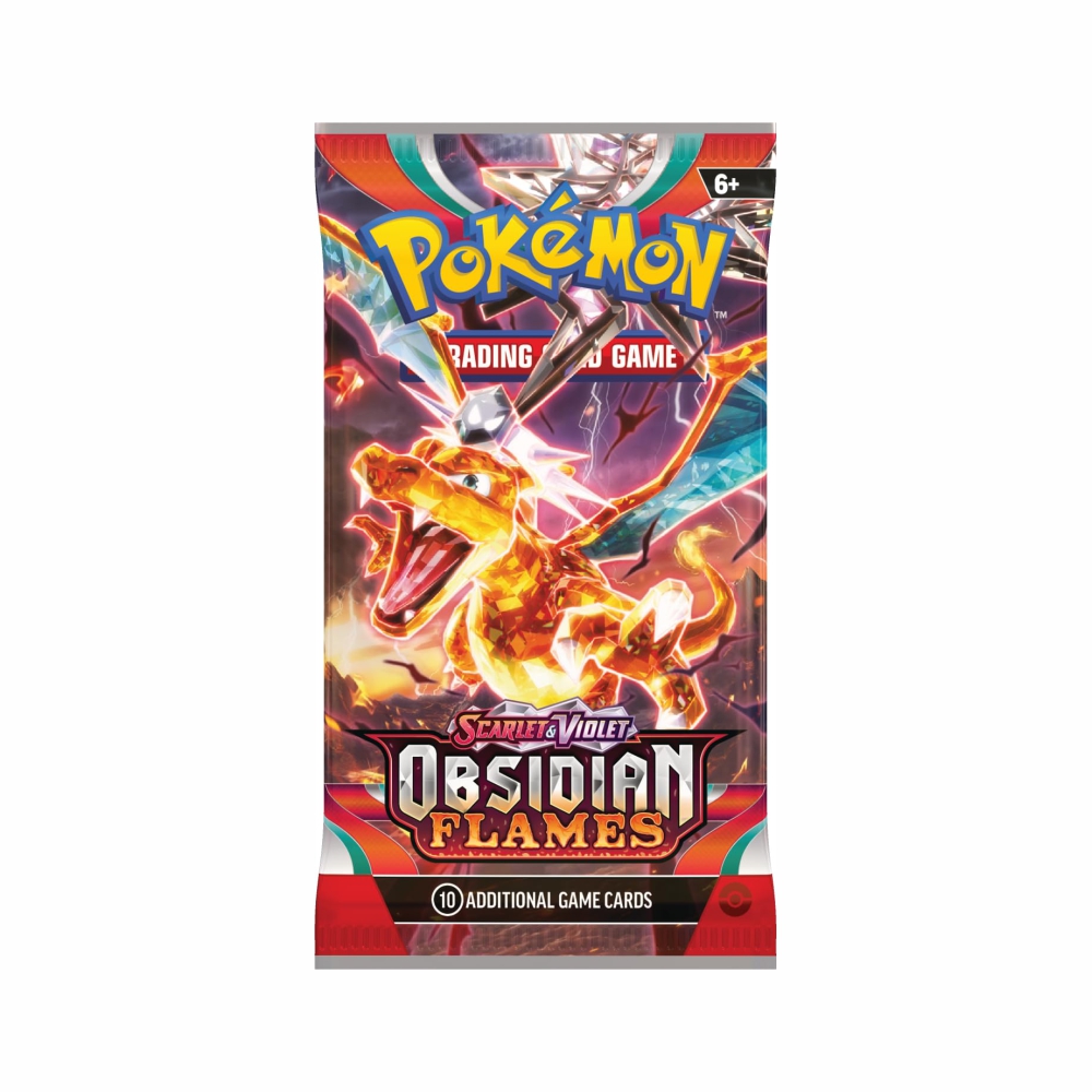 Pokemon TCG Obsidian Flames Houndstone Blister Ingles - Imagen 3