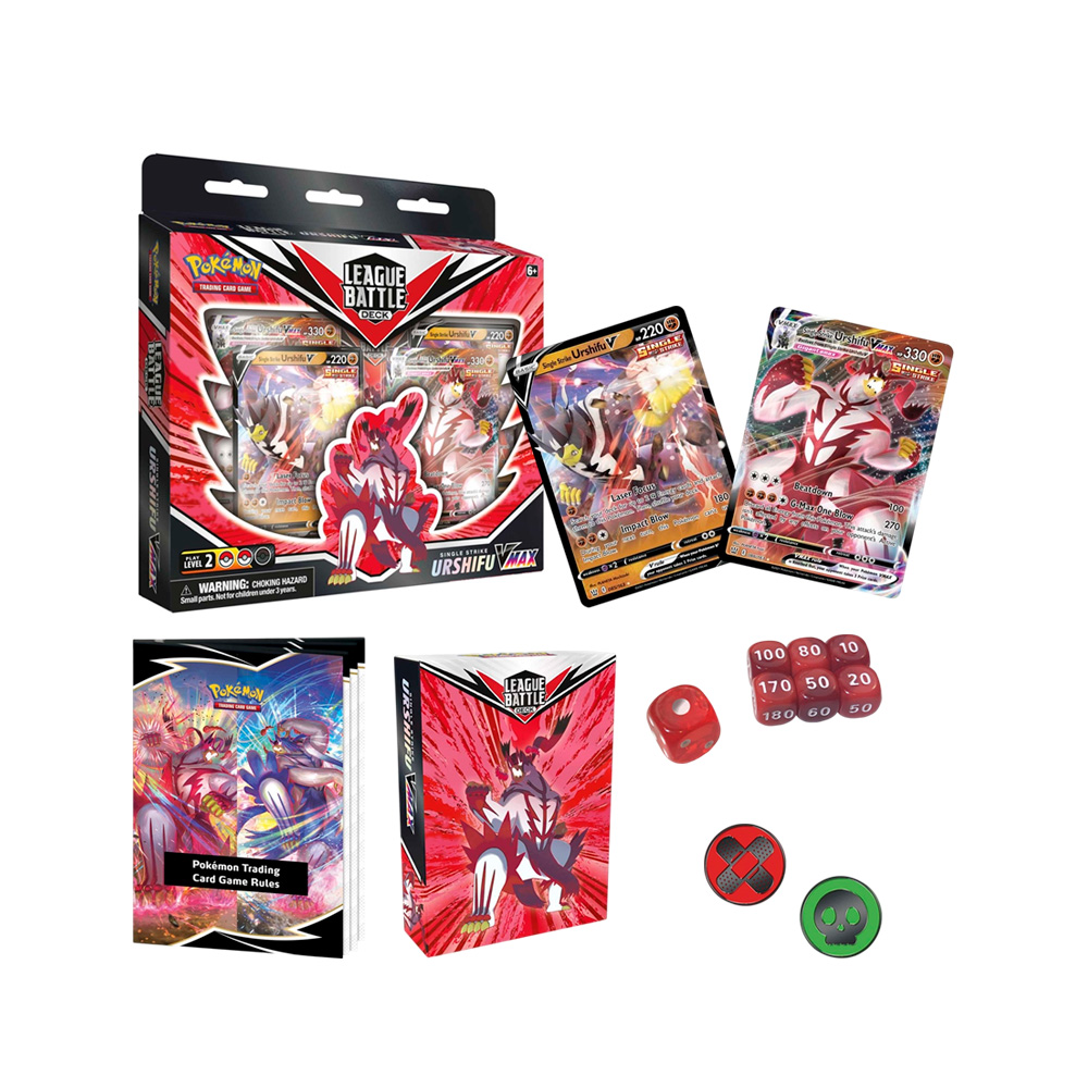 Pokemon TCG Single Strike Urshifu VMAX Deck Ingles