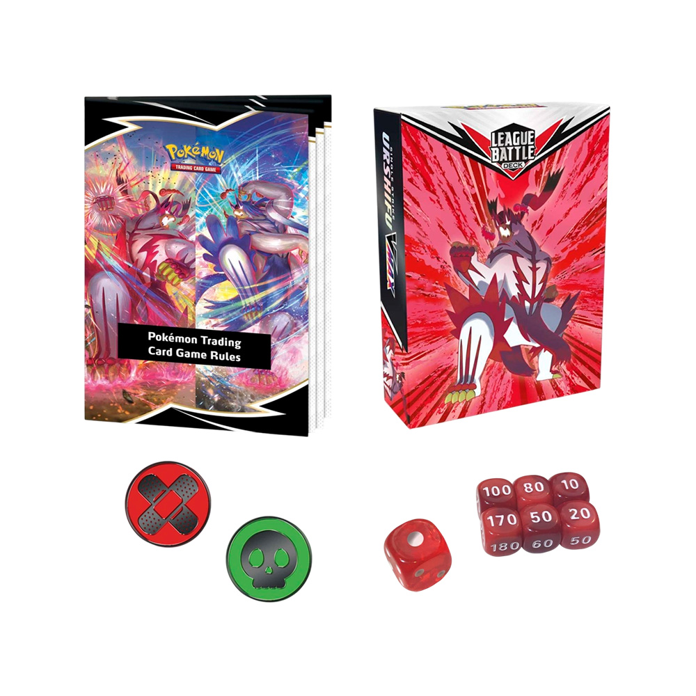 Pokemon TCG Single Strike Urshifu VMAX Deck Ingles - Imagen 3
