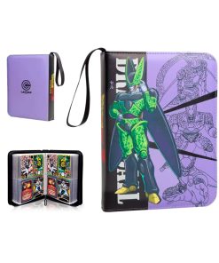 Dragon Ball Folder 4 Pocket 400 Cartas Cell Perfecto