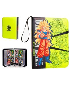 Dragon Ball Folder 4 Pocket 400 Cartas Goku Fase 3