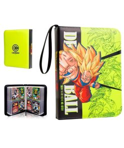Dragon Ball Folder 4 Pocket 400 Cartas Goku Puño