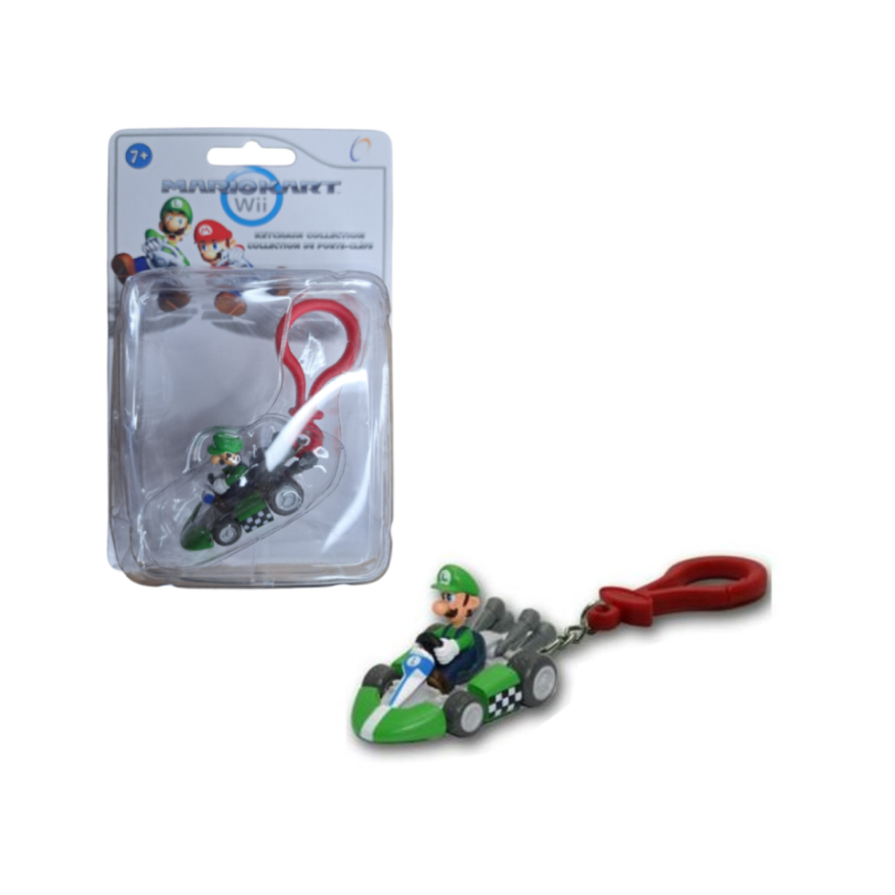 Mario Kart Wii Exclusivo LLavero Oficial Luigi