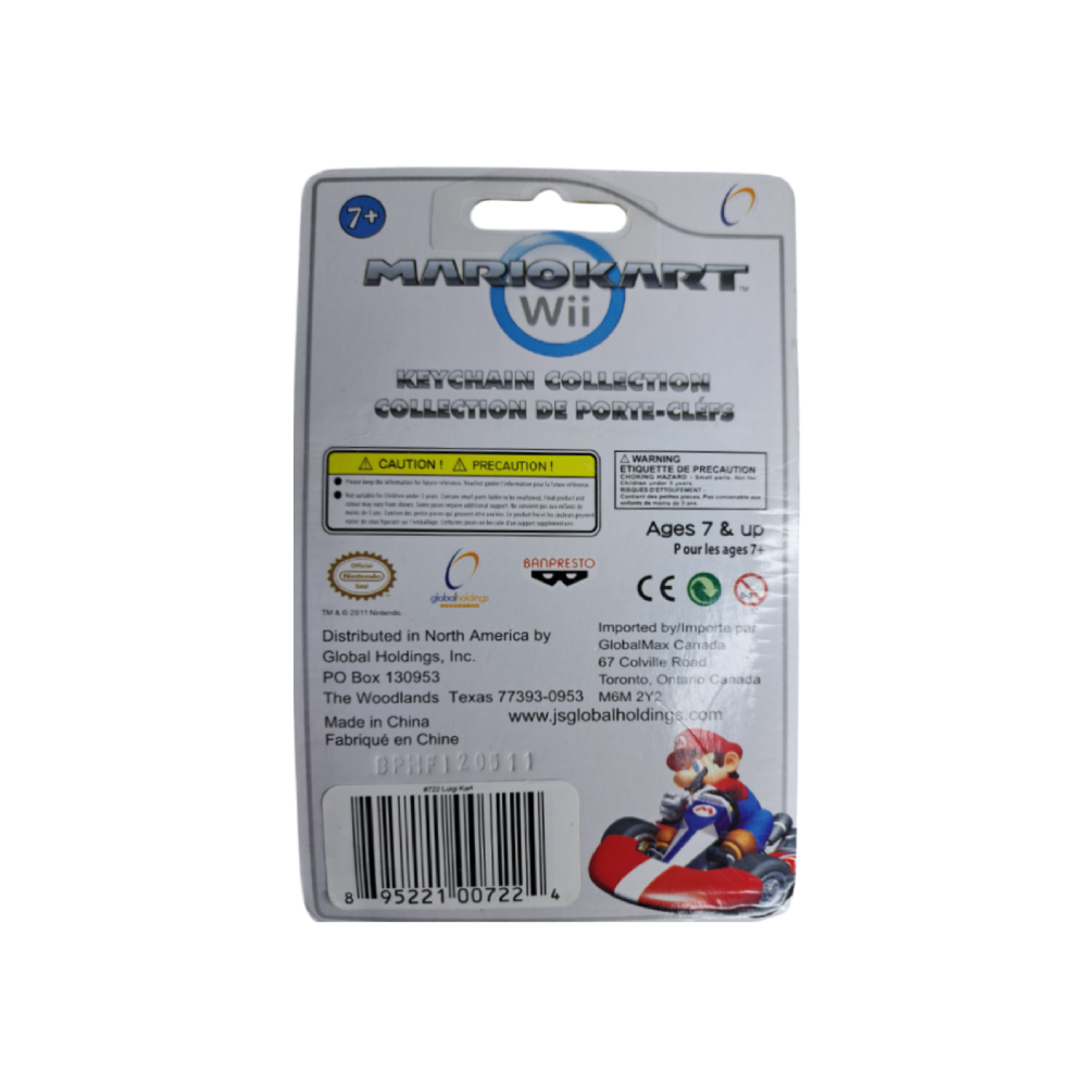 Mario Kart Wii Exclusivo LLavero Oficial Luigi - Imagen 5