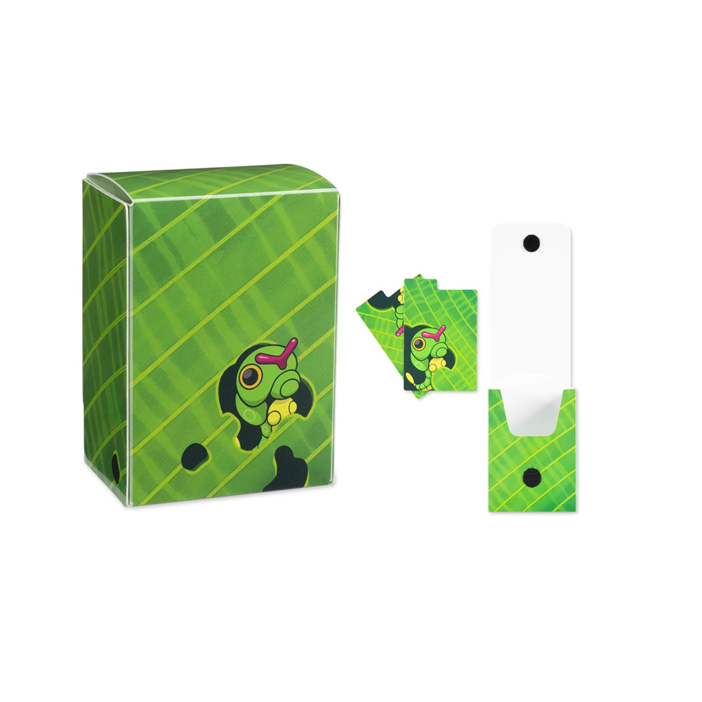 Pokemon Center Deck Box Caterpie Munch Time
