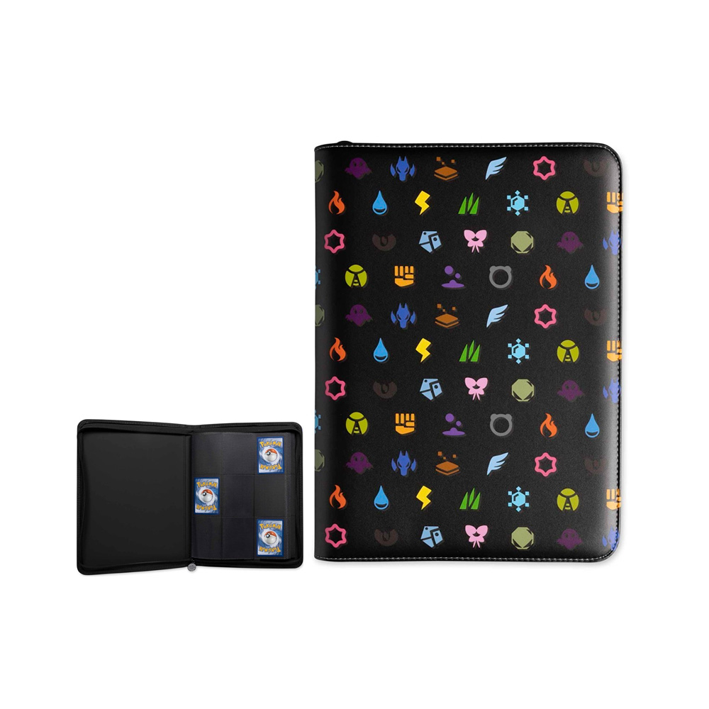 Pokemon Center Folder 9 Pocket 360 Cartas Elementals