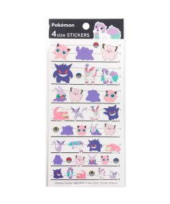 Pokemon Center Sticker Gengar Set Japon