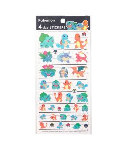 Pokemon Center Sticker Kanto Set Japon