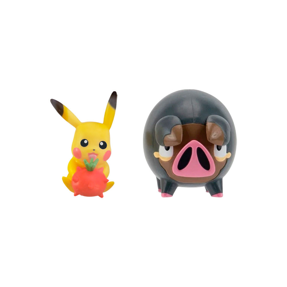 Pokemon Figure Pack Pikachu Lechonk - Imagen 3