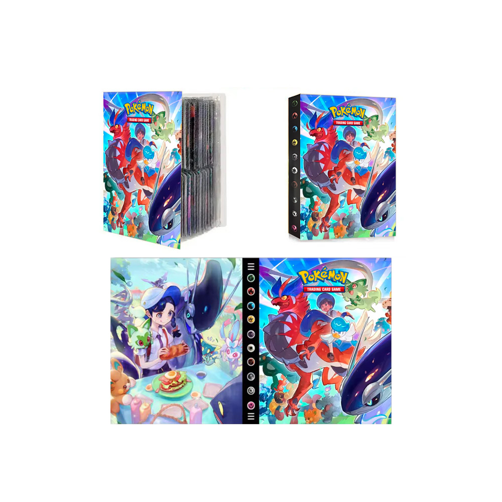 Folder 4 Bolsillos 240 Cartas Aventuras en Paldea - Imagen 3