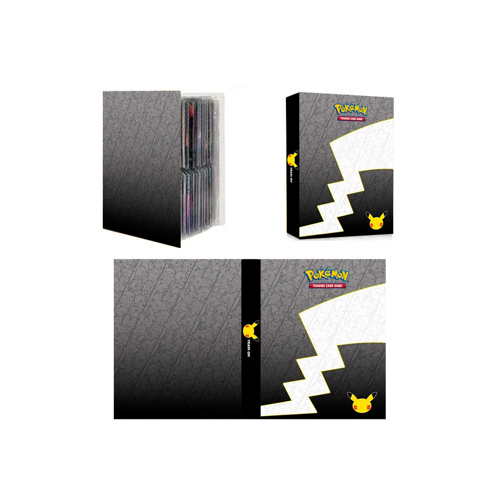 Pokemon Folder 4 Bolsillos 240 Cartas Celebracion - Imagen 3