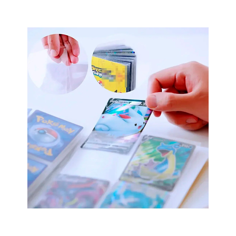 Folder 4 Bolsillos 240 Cartas Mew VS Mewtwo - Imagen 4