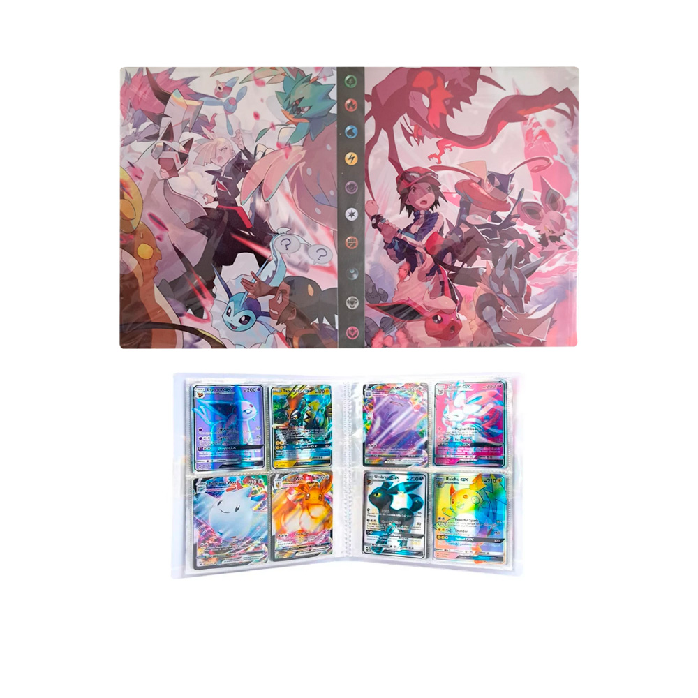 Folder 4 Bolsillos 240 Cartas Kalos Alolan
