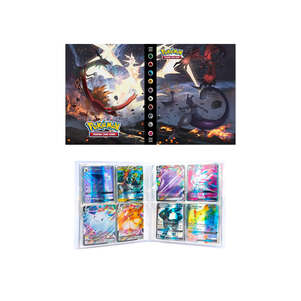Folder 4 Bolsillos 240 Cartas Legendarios Batalla