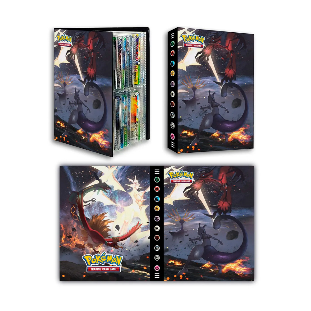 Folder 4 Bolsillos 240 Cartas Legendarios Batalla - Imagen 3