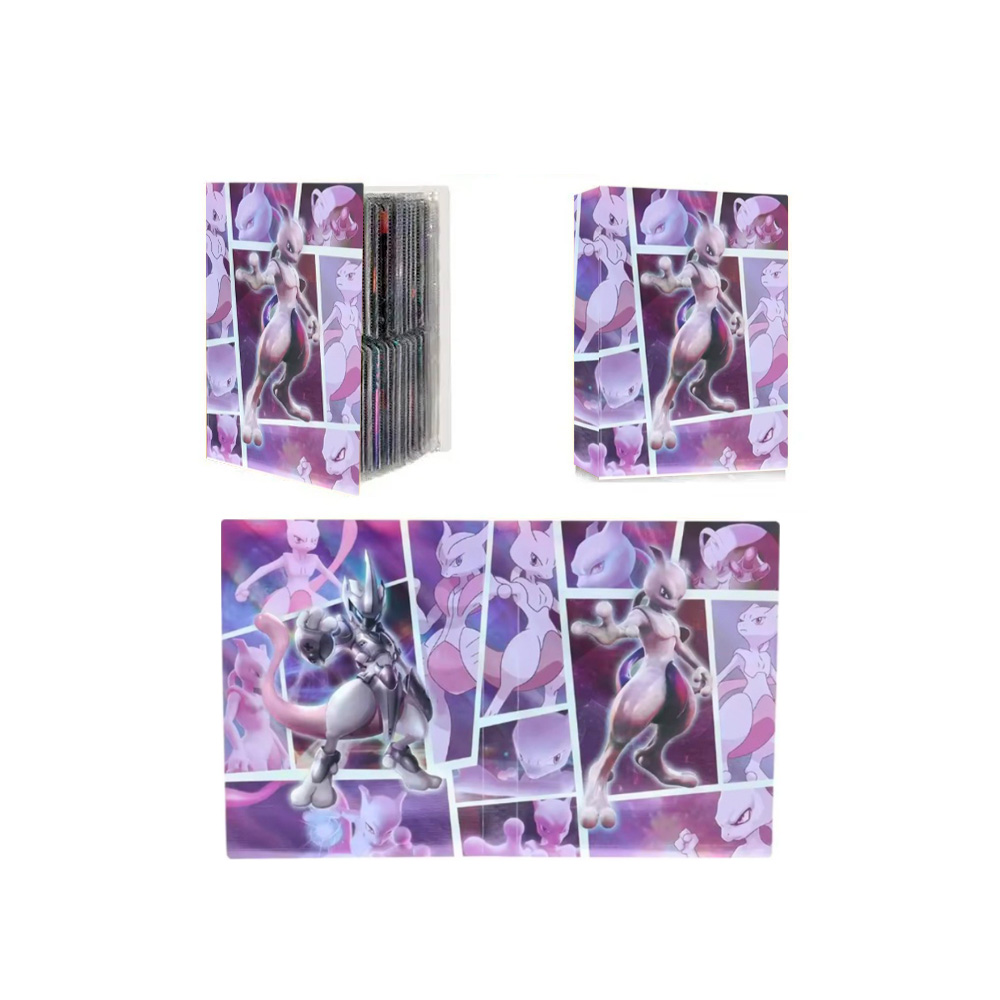 Folder 4 Bolsillos 240 Cartas Mewtwo Armor - Imagen 2