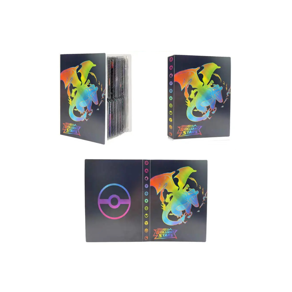 Folder 4 Bolsillos Capacidad 240 Cartas Charizard - Imagen 3