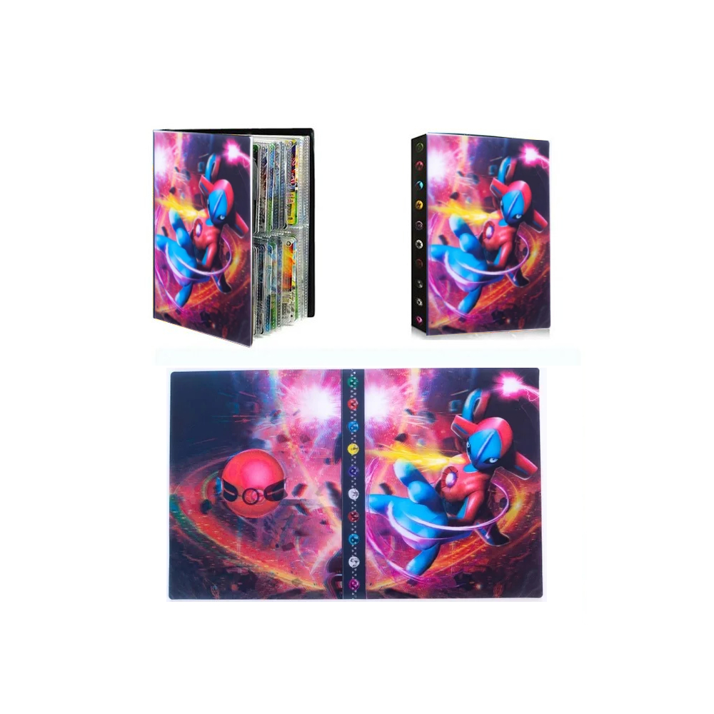 Folder 4 Bolsillos Capacidad 240 Cartas Deoxys - Imagen 3