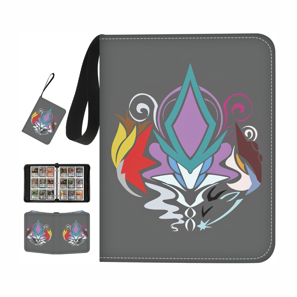Pokemon Folder 9 Pocket Suicune 900 cartas