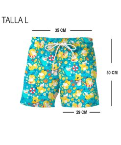 Alternative view of Short Psyduck Verano Talla L