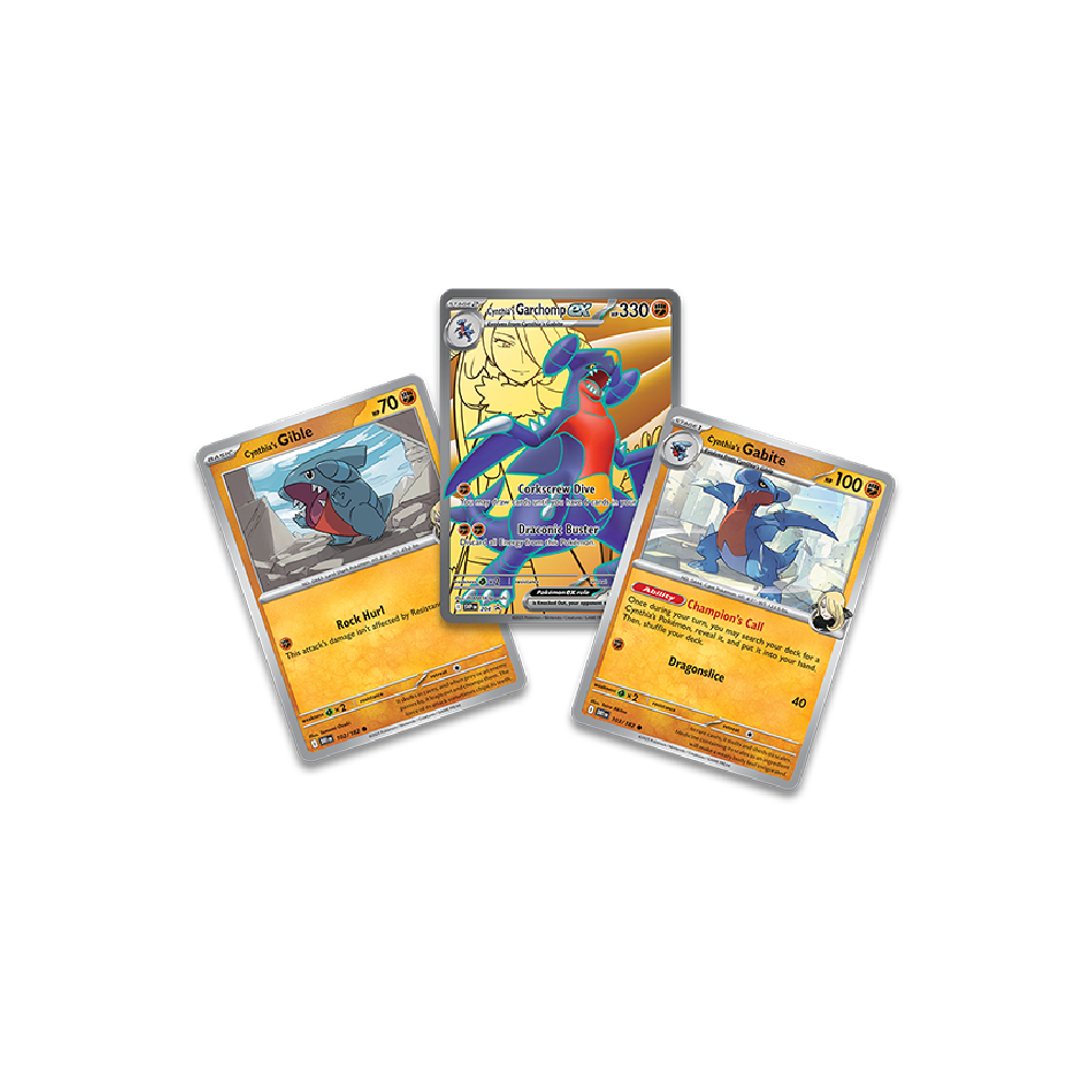 Pokemon TCG Cynthia Garchomp EX Premium Collection Ingles - Imagen 2