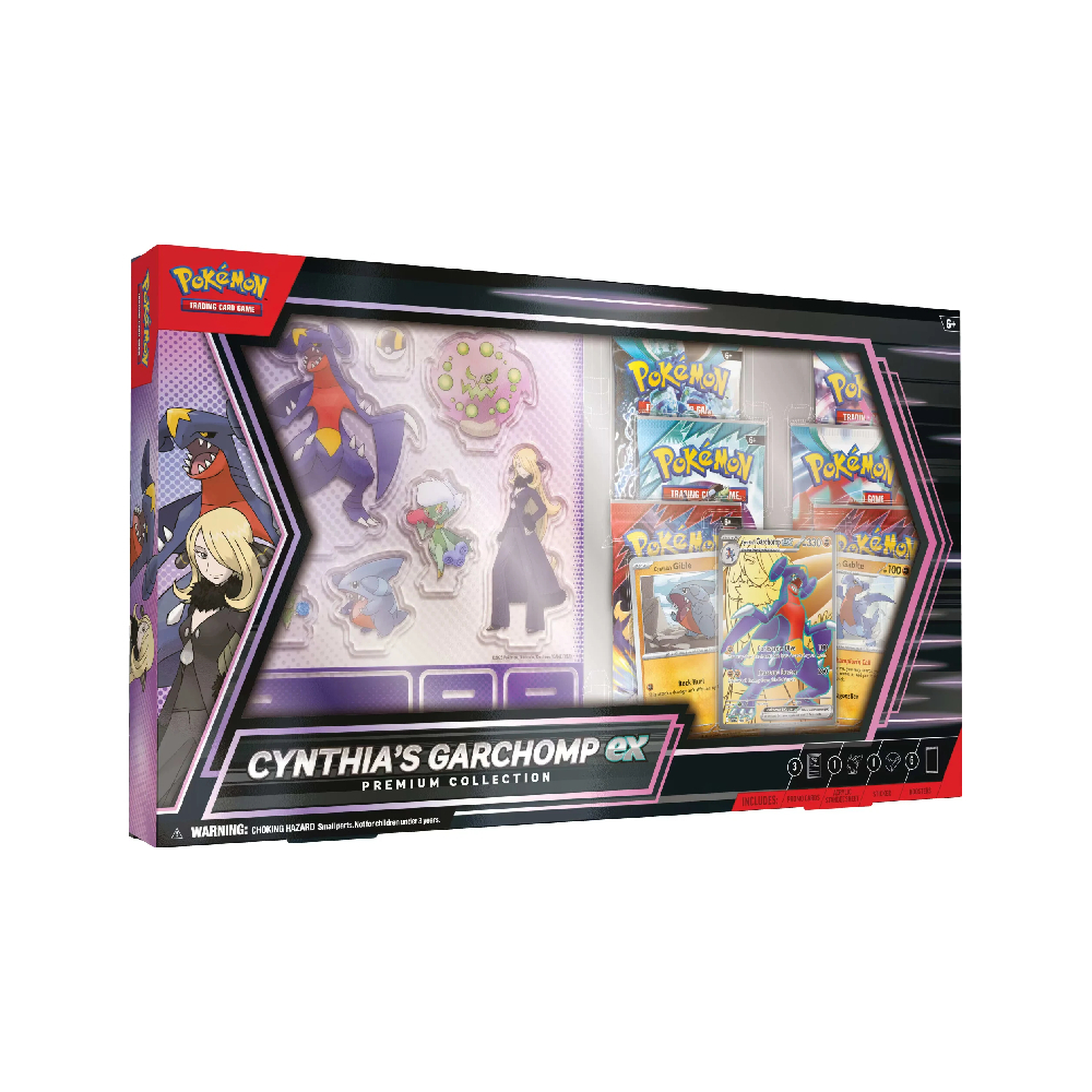 Pokemon TCG Cynthia Garchomp EX Premium Collection Ingles - Imagen 5