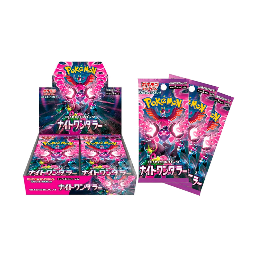 Pokemon TCG Night Wanderer Box Japon