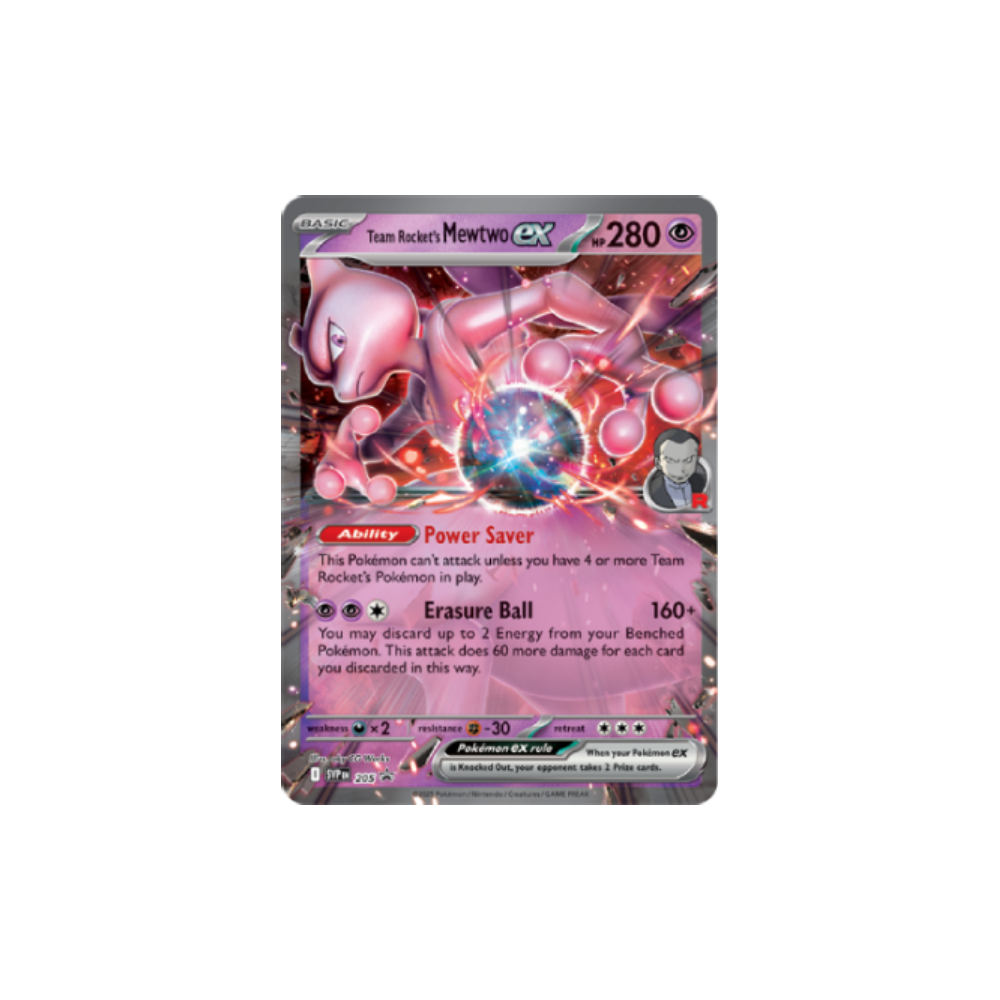 Pokemon TCG Team Rocket Mewtwo EX Box Ingles - Imagen 2