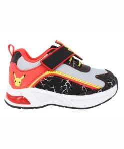Pokemon Zapatilla Con Luces Pikachu Unisex Talla 12