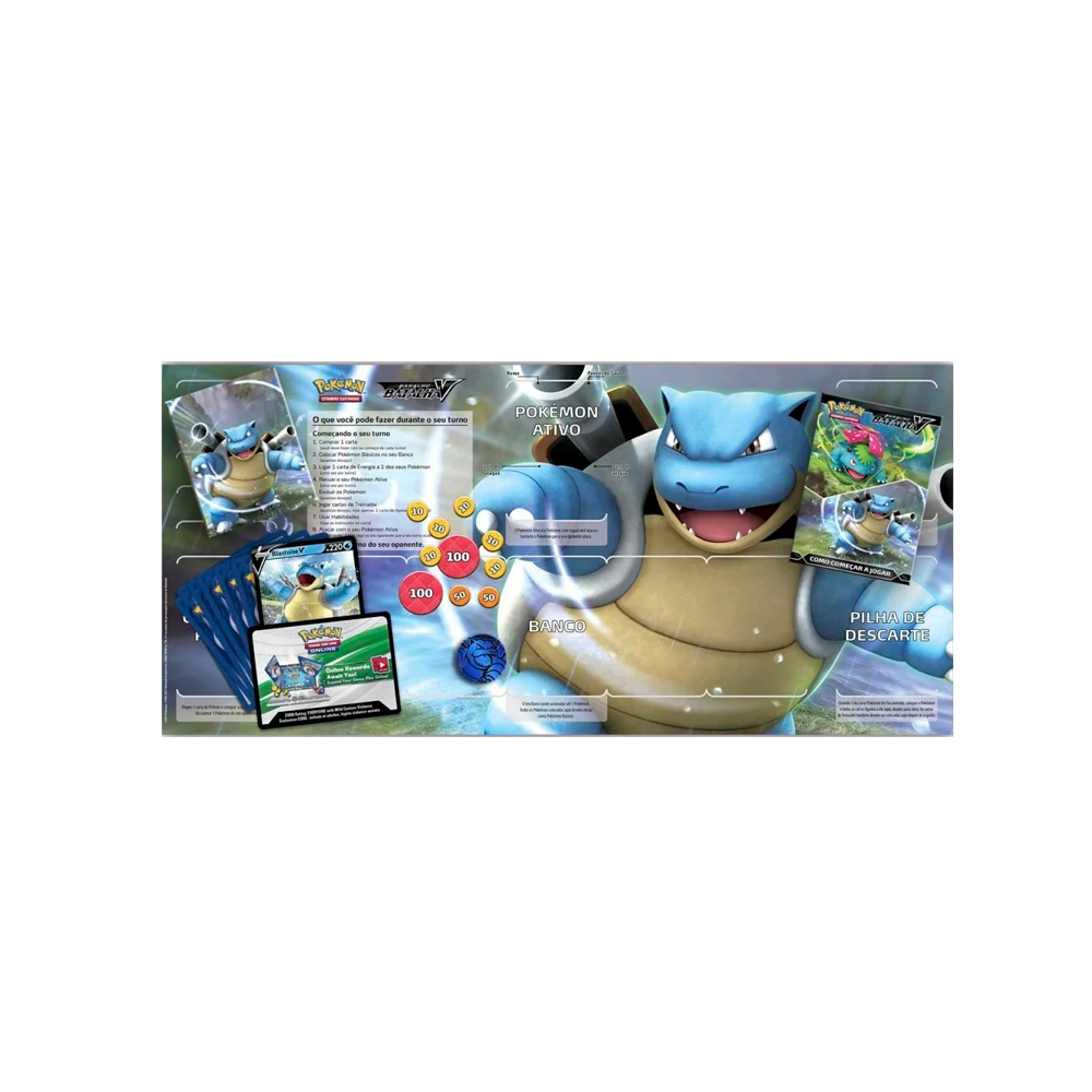 Pokemon Deck Set Blastoise y Venusaur Ingles - Imagen 3