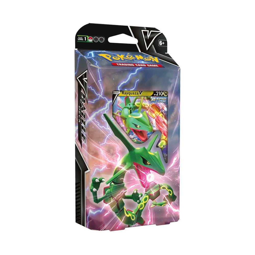 Pokemon TCG Deck Rayquaza V Ingles