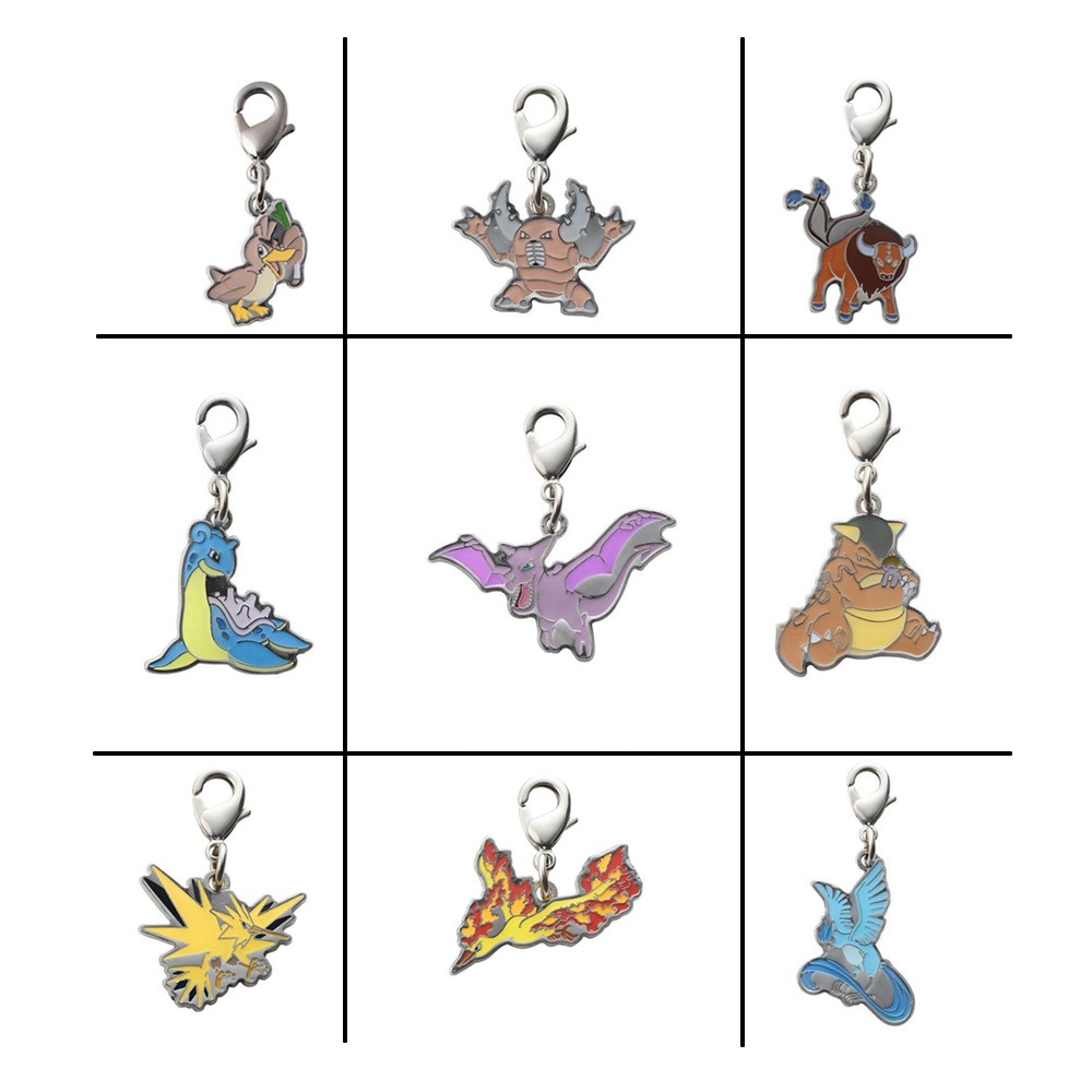 Pokemon Center Japon Llaveros Metálicos