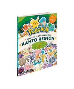 Libro Sticker Pokemon Kanto Region Edicion Especial