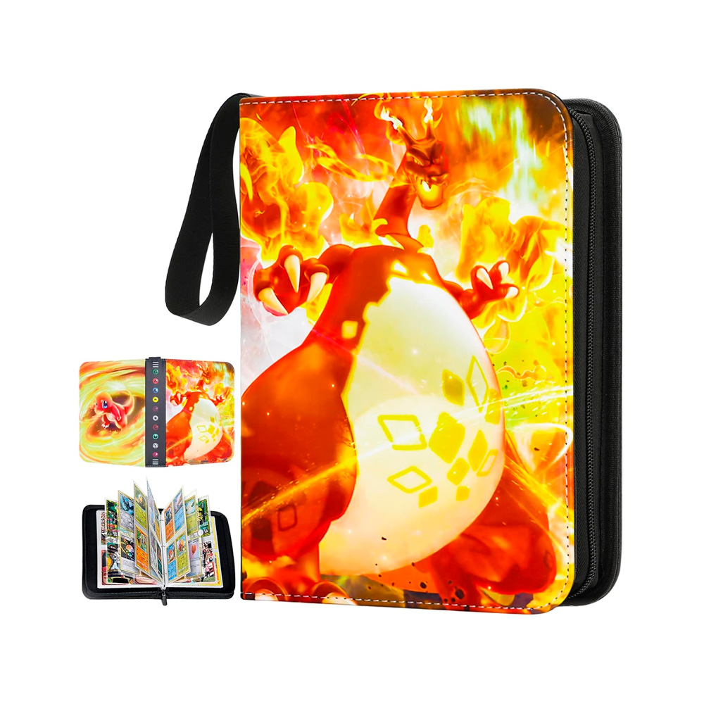 Pokemon Folder 9 Pocket 900 Cartas Charizard GigaMax