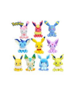 Pokemon Peluche Llaveros Set Eevee evoluciones 10 Cm