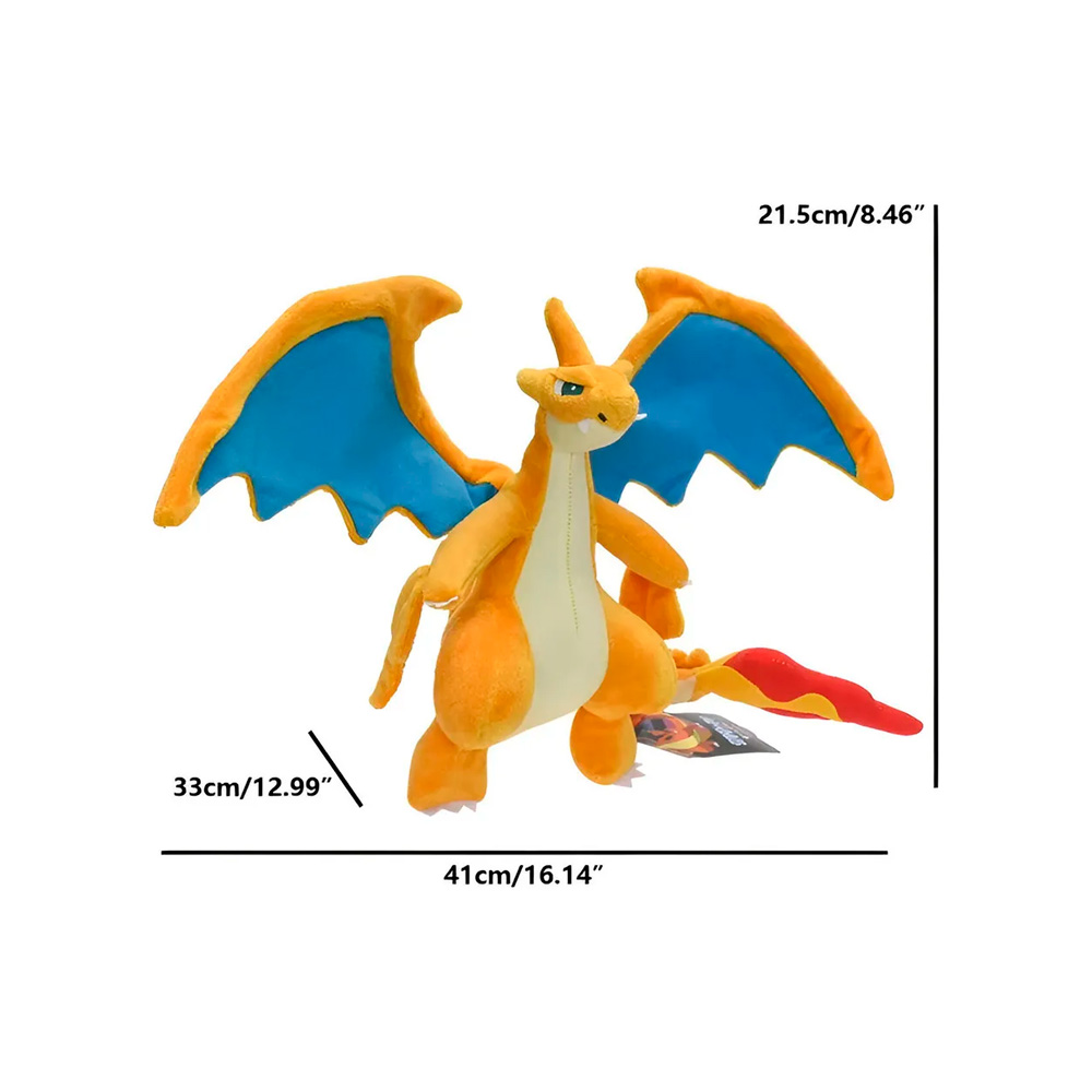 Pokemon Peluche Mega Charizard Y 20 cm - Imagen 3