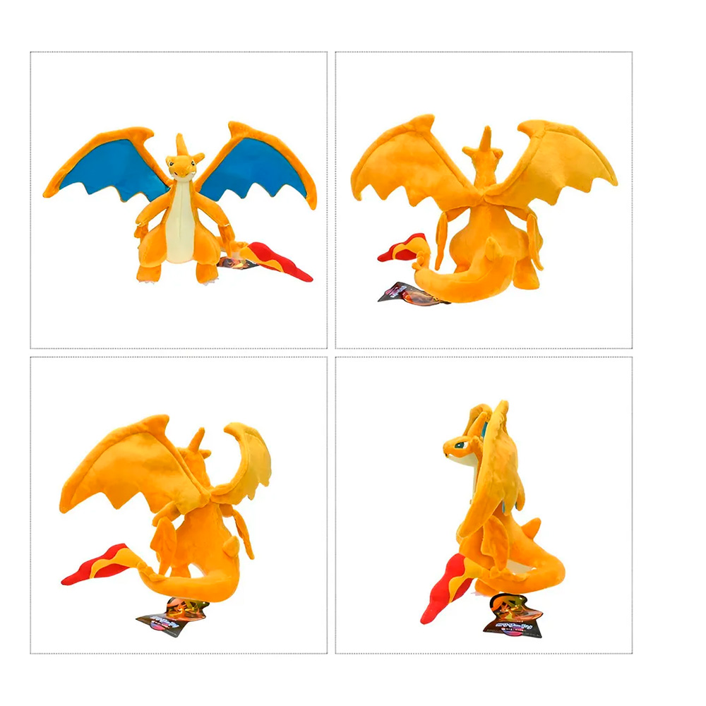 Pokemon Peluche Mega Charizard Y 20 cm - Imagen 4