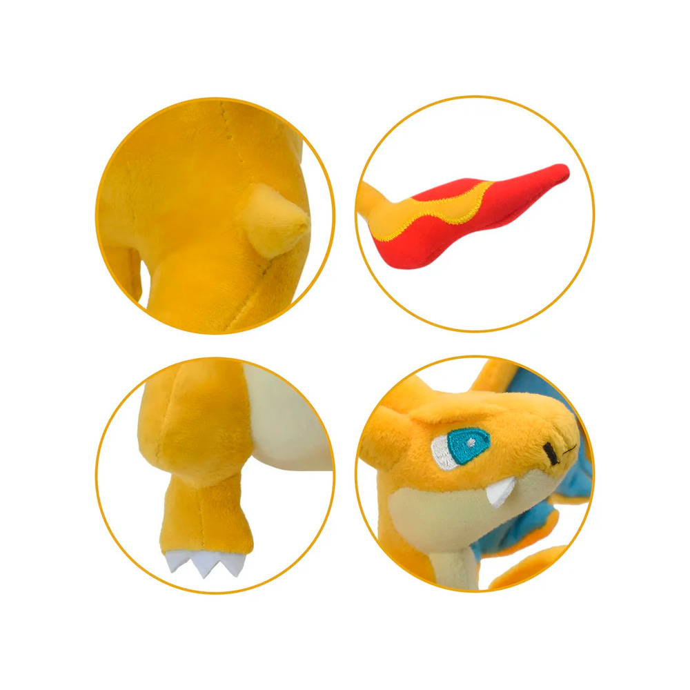 Pokemon Peluche Mega Charizard Y 20 cm - Imagen 5