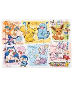Pokemon Rompecabeza 70 Piezas Japon School Pikachu