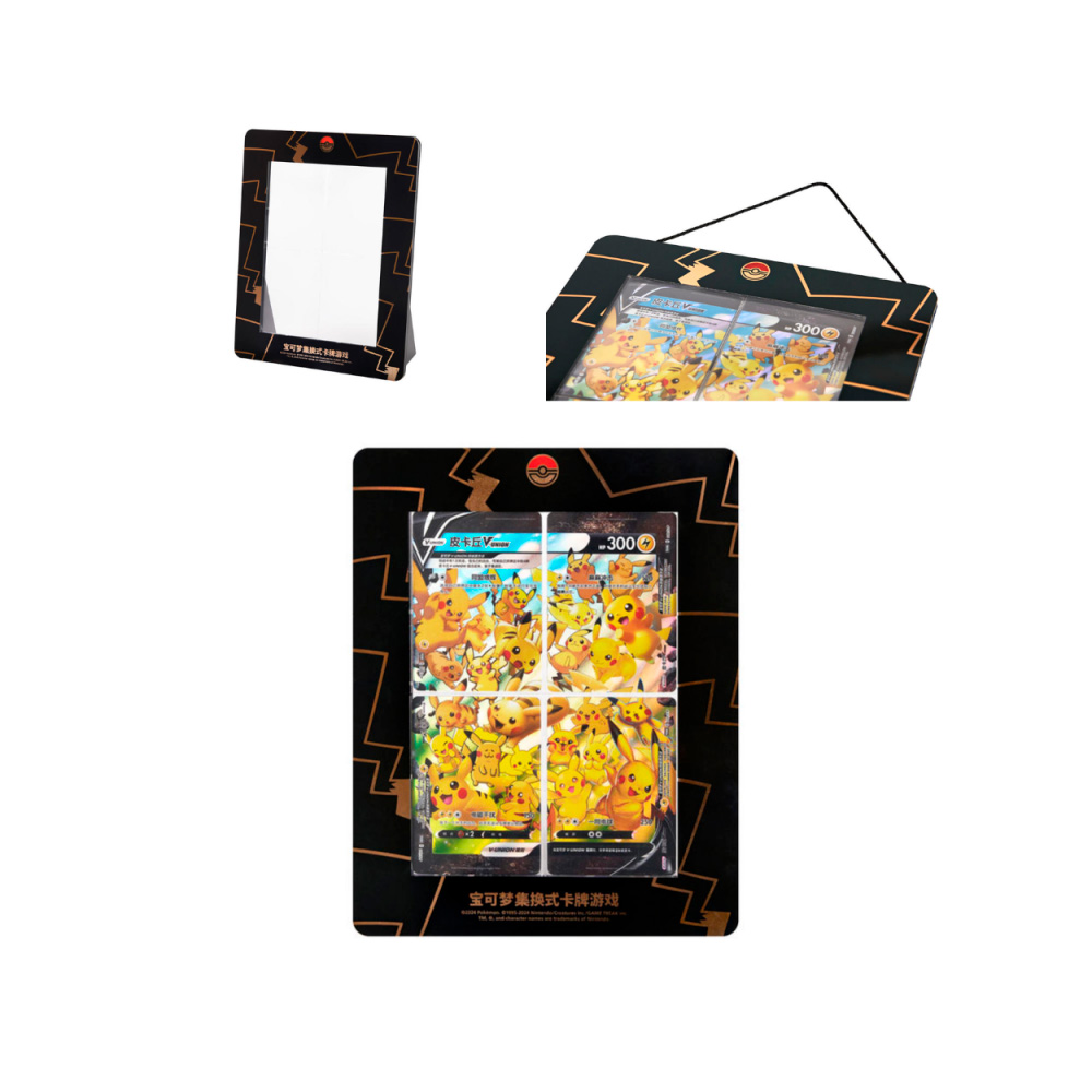 Pokemon TCG Asia Pikachu V Union con Cuadro - Imagen 4