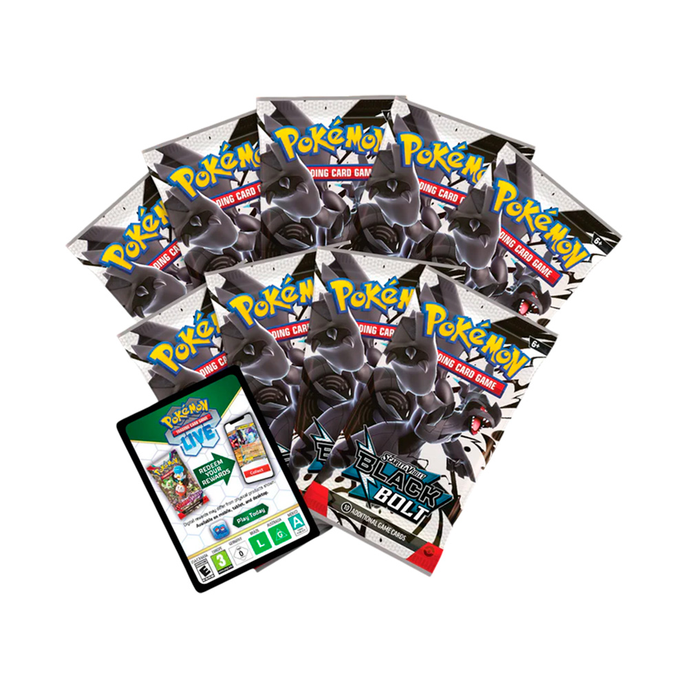 Pokemon TCG Elite Trainer Box Black Bolt Español - Imagen 5