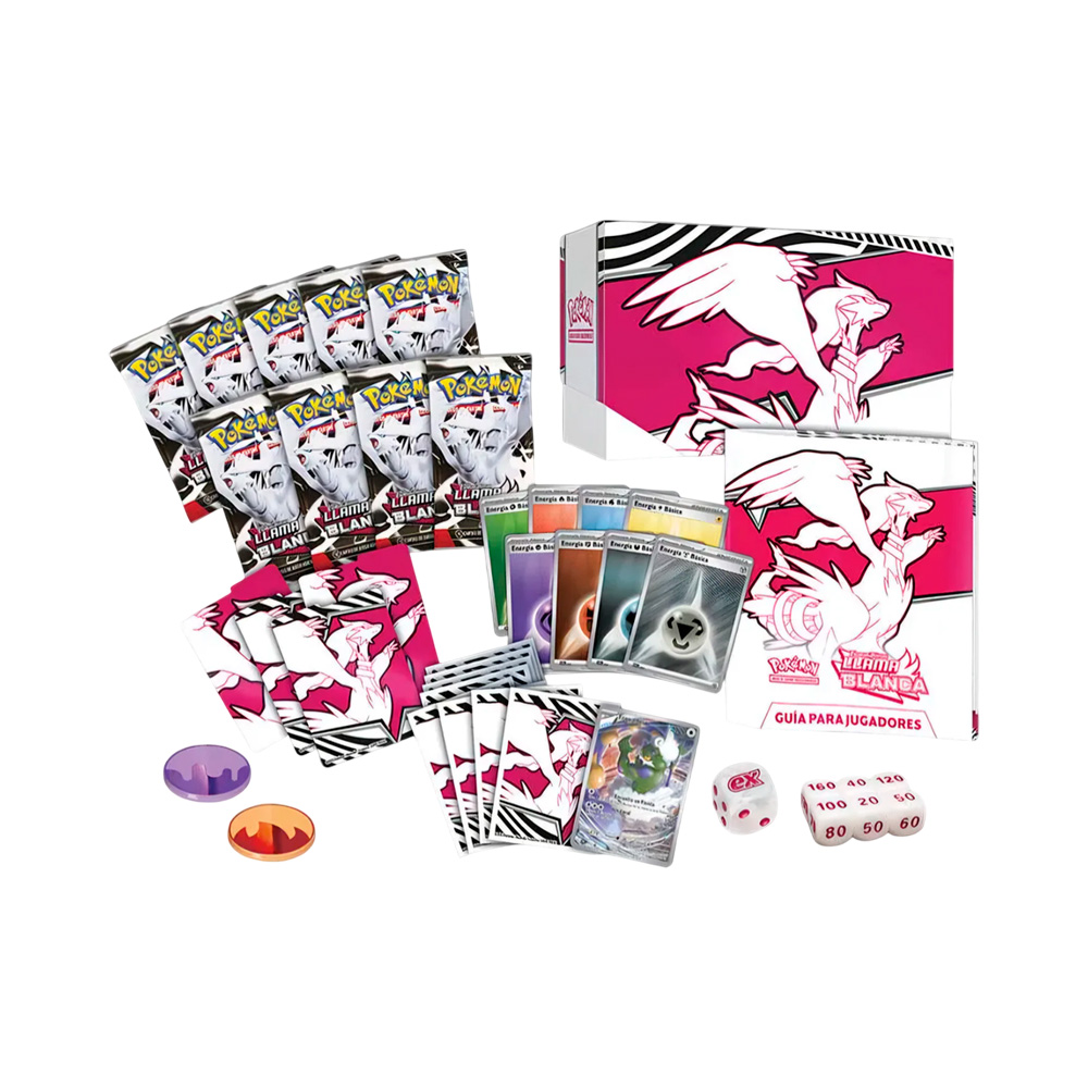Pokemon TCG Elite Trainer Box White Flare Español - Imagen 3